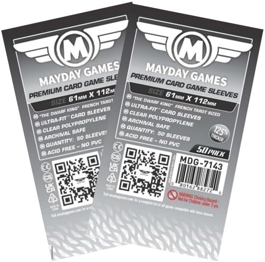 Mayday Games Panda Spin -Premium Compatible Card Sleeve Bundle by MAYDAYGAMES