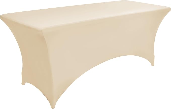 10-Pack 6ft Spandex Table Covers - Image 9