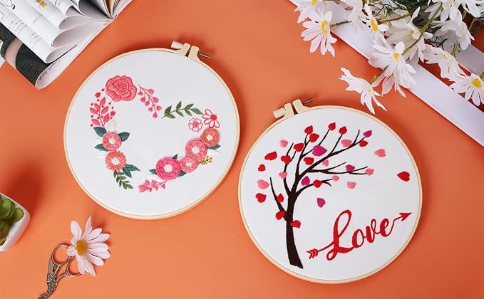 Louise Maelys Love Heart Tree Embroidery Kit - Image 7