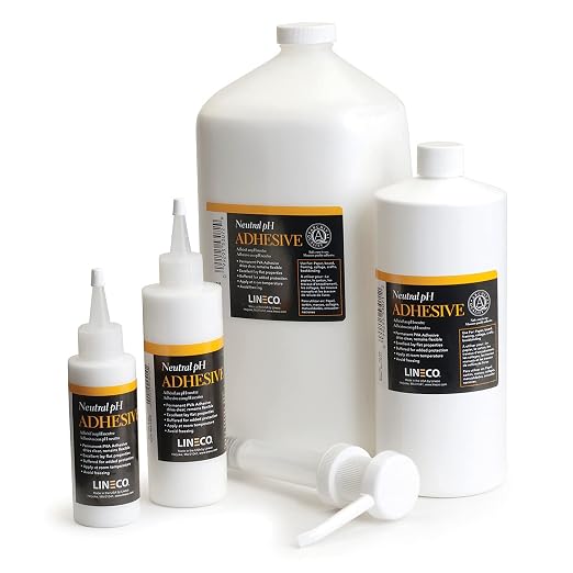 Lineco Neutral pH Acid-Free All-Purpose PVA Adhesive, Dries Clear, 1 Quart - Image 9