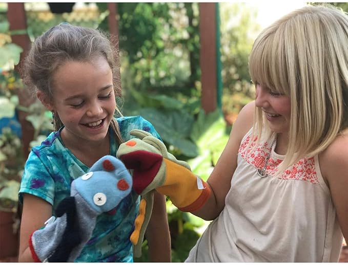 Cate & Levi - Hand Puppet Making Kit - Premium Reclaimed Wool - Machine Washable - Image 8