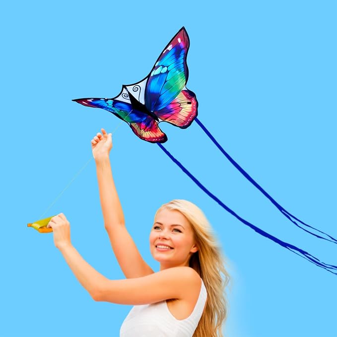 Beautiful Butterfly Kites for Kids & Adults Easy to Fly,Kites for Beach Trip - Image 8