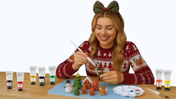 Air Dry Clay Pottery Kit for Adults Beginner, Starter Kit - Image 9