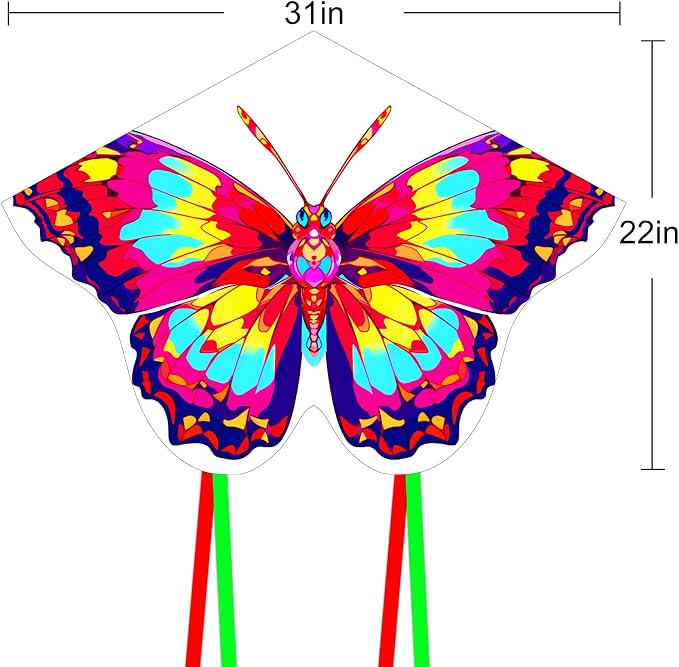 HENGDA KITE 2 Pack Butterfly Kite, - Image 6