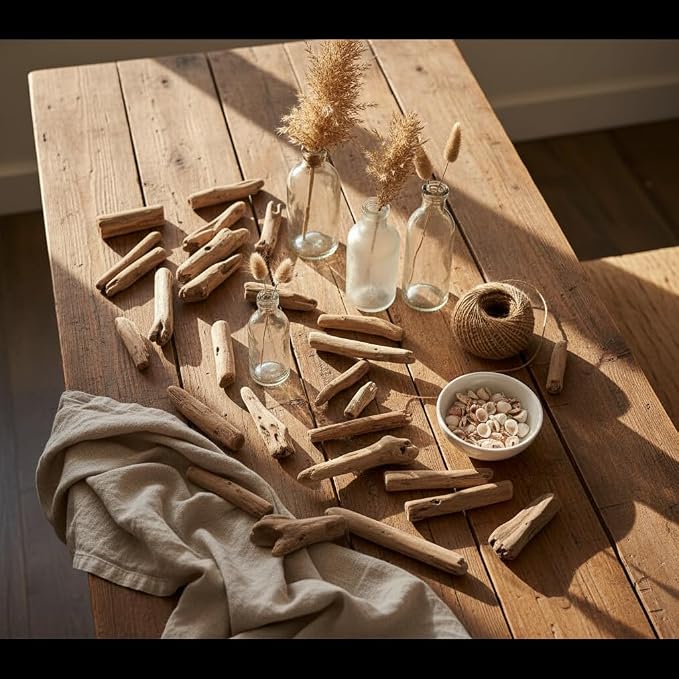 20Pcs Natural Driftwood Pieces - Image 8