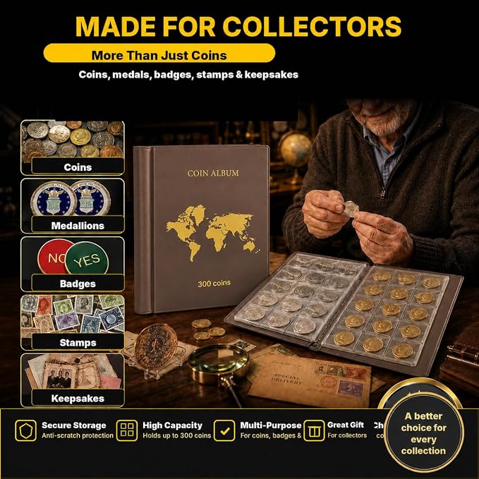 Coin Collection Book Album - Image 7