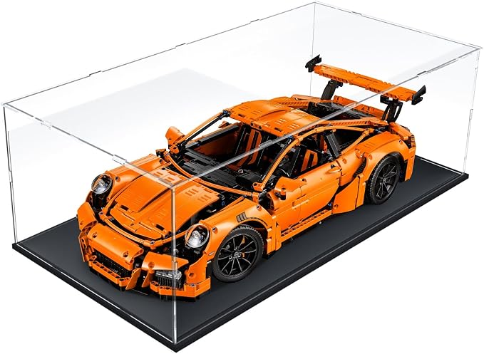 DuvinDD Acrylic Display Case for 1/8 Scale Model Car Large Lego Display Case - Image 8