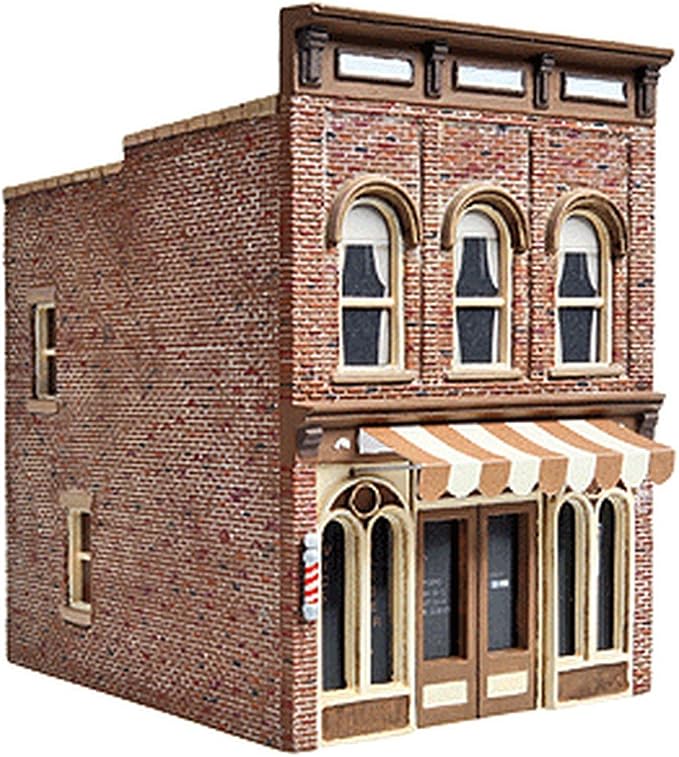 Walthers Cornerstone Vic's Barber Shop Kit by Walthers