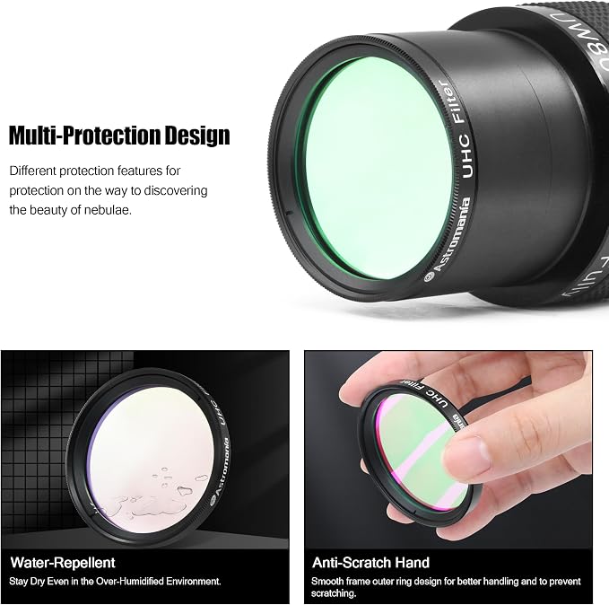 Astromania Telescope UHC Filter 2 Inch, Telescope Filter Improve Image Contrast - Image 7