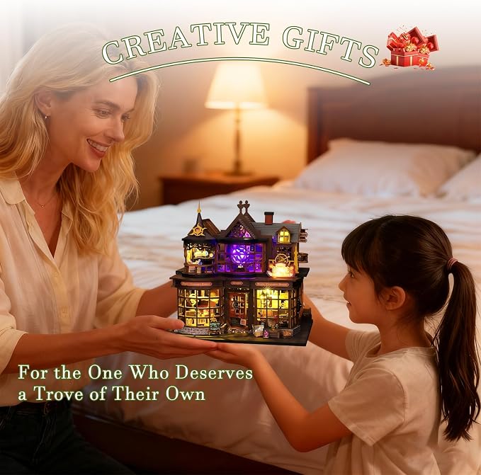 OZJAY DIY Miniature House Kit, Mini House Building Kit - Image 8