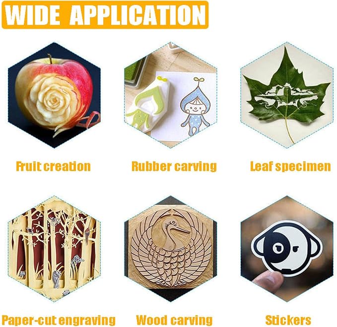 Self Healing Sewing Mat, Exacto Knife Precision Carving Craft Hobby Knife Kit - Image 6