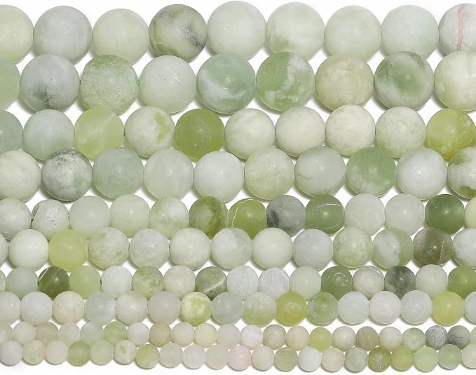 48pcs Natural Matte Grape Gemstone Beads,8mm Frosted Round Loose Stone Beads - Image 7