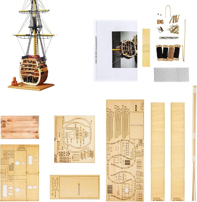GAWEGM Wooden Ship Model - Image 7