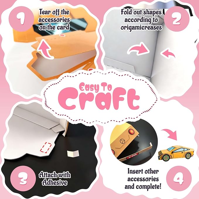 2 Themes in 1, 3D Paper Model Kits - Image 6