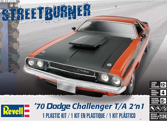 Revell 1: 24 '70 Dodge Challenger 2 'N 1 - Image 4