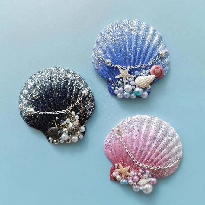 10PCS Large Natural Scallop Shells, Home Decorations, Beach Wedding Decorations - Image 7