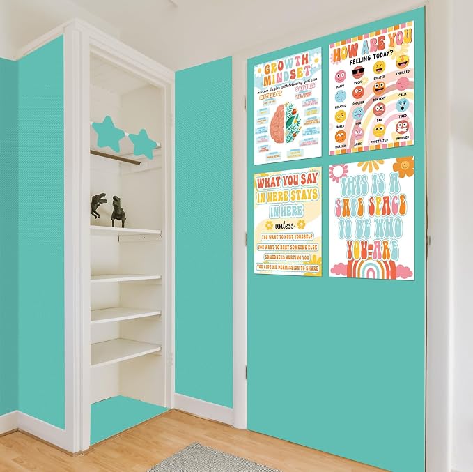 Inkspire Light Turquoise Bulletin Board Paper Roll, 14.8FTx18.5IN Large - Image 7