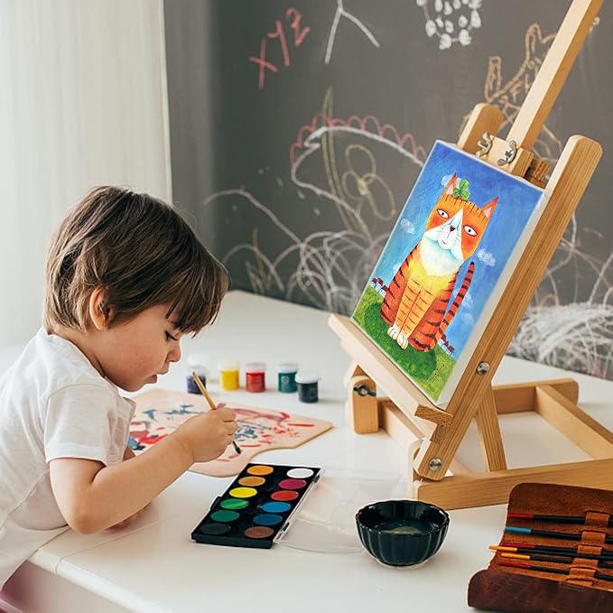 6Packs Mini Stretched Canvases for Painting - Image 7