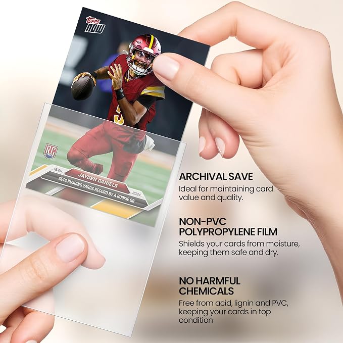 Card Sleeves 600 Count, Standard Size Card Protector Sleeves, PVC-Free - Image 6