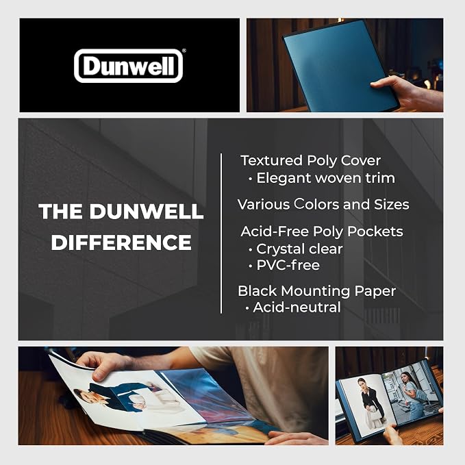 Dunwell Art Portfolio 8.5x11 Folder, Portfolio Binder - Image 8