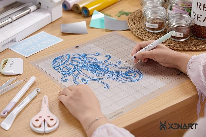 XINART Cutting Mat for Silhouette Cameo 4/3/2/1 Standard Adhesive Sticky - Image 6