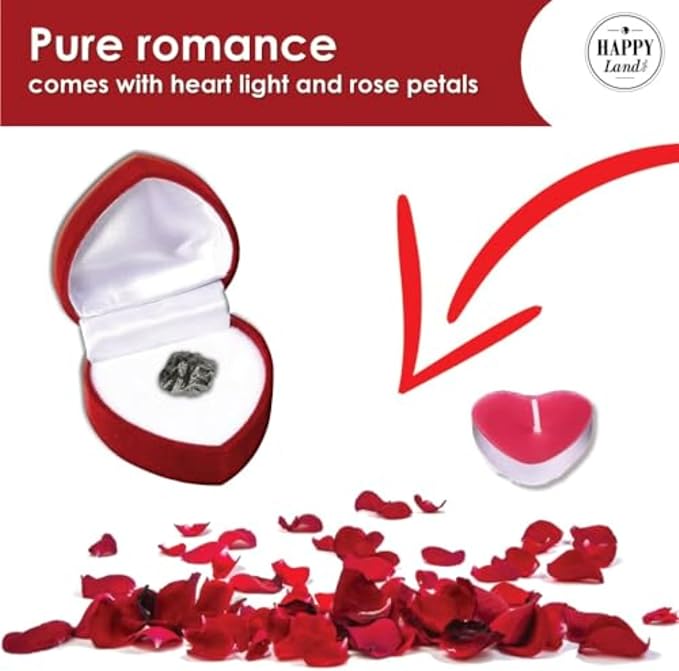 happylandgifts® Romantic Gift Set | Shooting Star | Unusual Gift | Real - Image 6