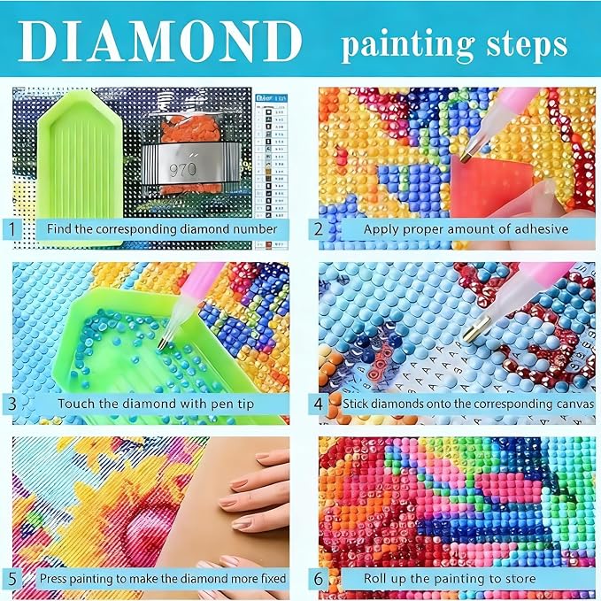 Gikboup 5D Diamond Painting Kits - Image 8