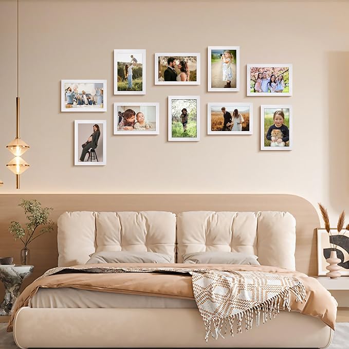 FIXSMITH 4x6 Picture Frame Set of 2, Photo Frame 4x6 - Image 7