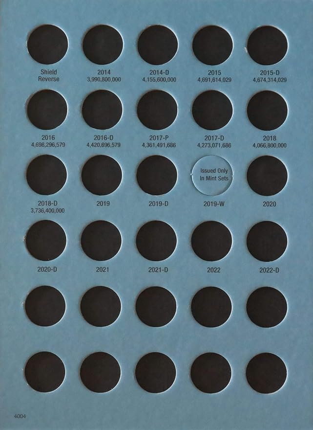 Whitman US Lincoln Cent Coin Folder Four Volume Set 1909 - Image 8