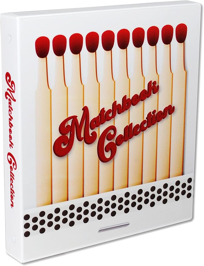 UniKeep Matchbook Cover Collection Storage Album & Display Case | Includes 15 - Image 9