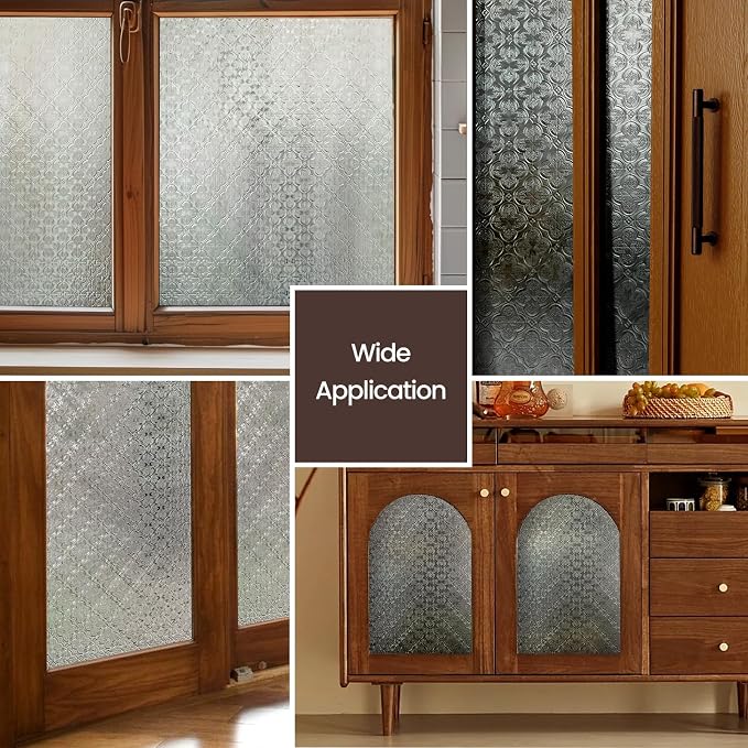 3D Stained Glass Window Film, Decorative Window Privacy Film - Image 6