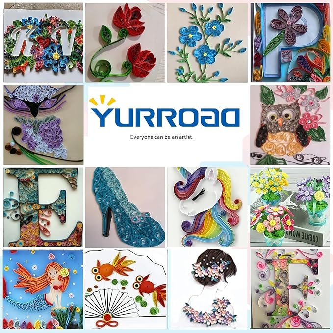 YURROAD Paper Quilling Template Board - Image 5