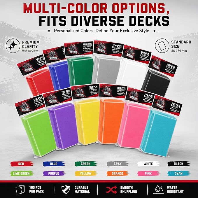 1200 Pack Matte Trading Card Sleeves Perfect - Image 7