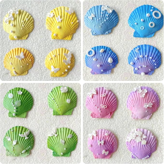 10Pcs 4-5“ Sea Shells Natural Scallop - Image 6