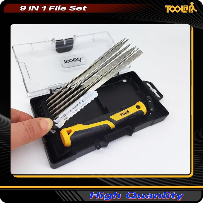 TOOLAN: 8-In-1 Needle File & Saw Set - Image 7