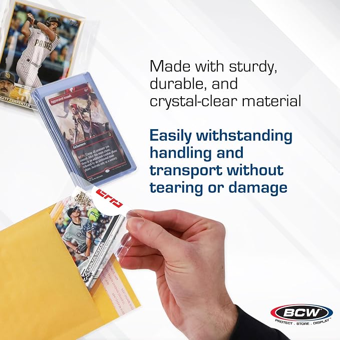 BCW Resealable Team Set Bags – 1000 Count | Holds 35 Loose Cards or 5 Standard - Image 5