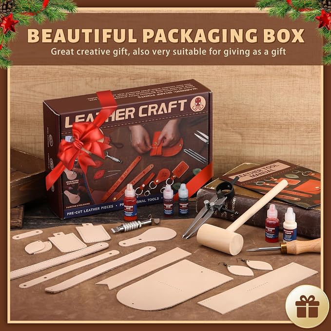 Leather Crafting Kit: Leather Working Tools and Supplies - Image 7