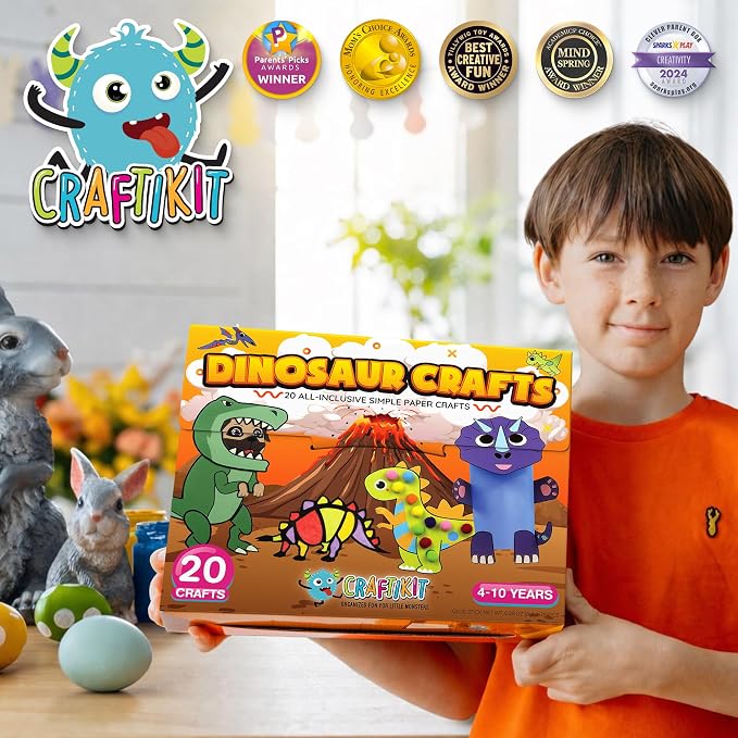 Craftikit® 20 Award-Winning Dinosaur Crafts - Image 8