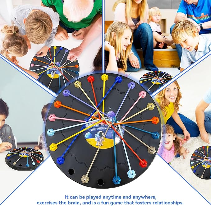 Brainy Knots Rope Untangling Game,Children's Rope Challenge Game,Strategy - Image 7