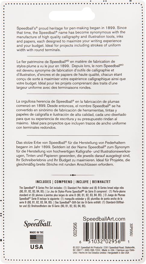 Speedball B-Series Lettering Pen Set - Image 2