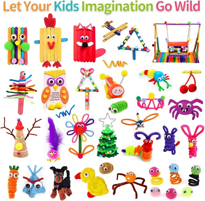 Itopstar 3000+ pcs Arts and Crafts Supplies - Image 8