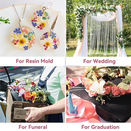 8 LBS Silica Gel Flower Drying Crystals, Reusable Color Indicating Flower - Image 6