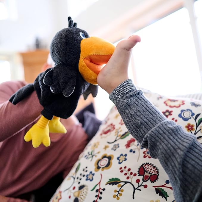HABA Theo the Raven Hand Puppet - Image 7