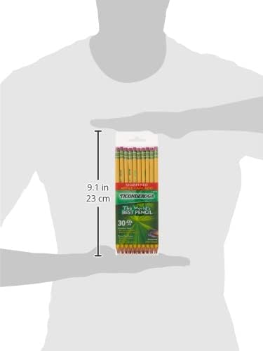 Ticonderoga Wood-Cased Pencils, Pre-Sharpened, #2 HB Soft - Image 3