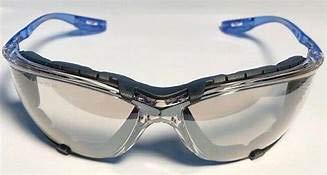 3M Safety Glasses, Virtua CCS, ANSI Z87, Mirrored Lens, Corded Ear Plug Control by 3MAutomotive