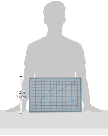 X-Acto X7761 Self-healing cutting mat, nonslip bottom, 1 grid, 12-Inch by - Image 2