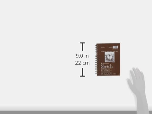 Strathmore 400 Series Sketch Pad, 5.5x8.5 inch, 100 Sheets - Image 2