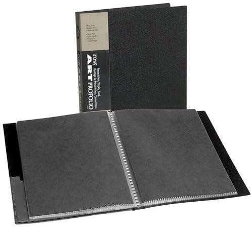 Itoya Original Art ProFolio 9x12 Black Art Portfolio Binder - Image 2