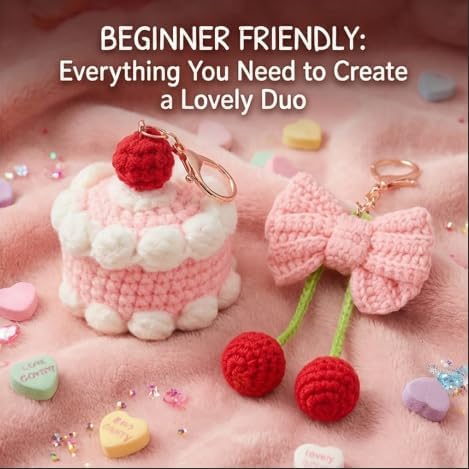 HOUSE CREATIVITY Crochet Keychain Kit - Image 7