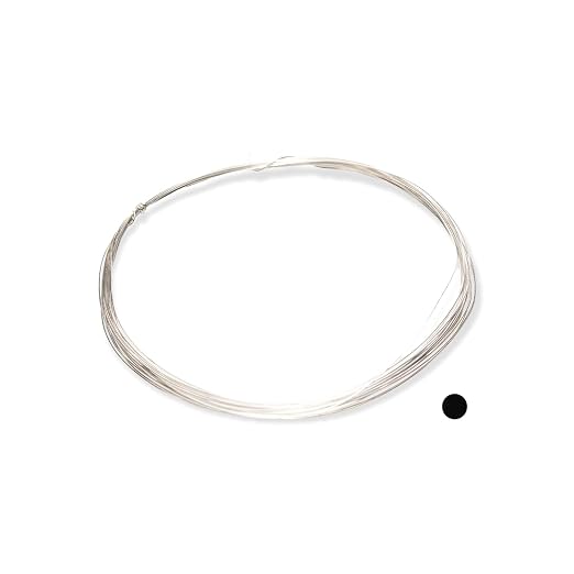 925 Sterling Silver Wire, 28 Gauge, Half Hard, 3FT by CRAFT WIRE | Sterling by CRAFTWIRE